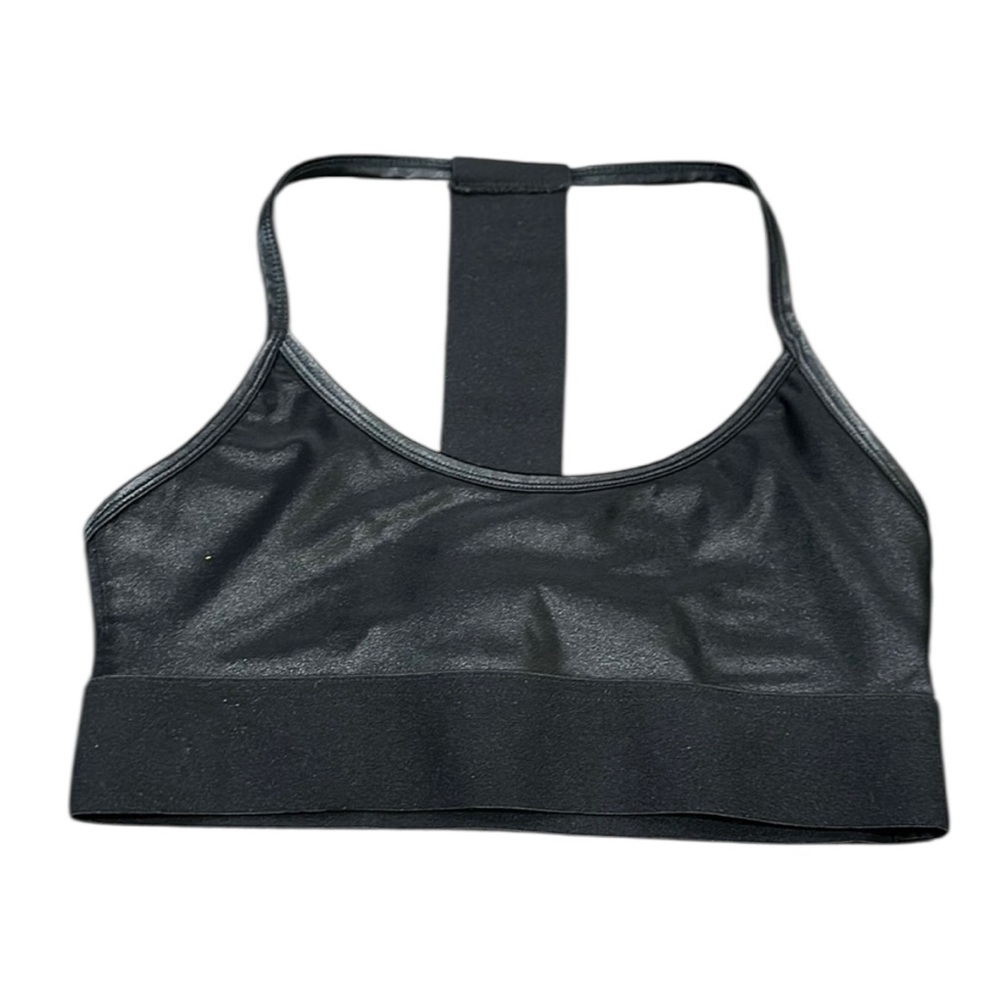 NOLI Black Shiny Sports Bra